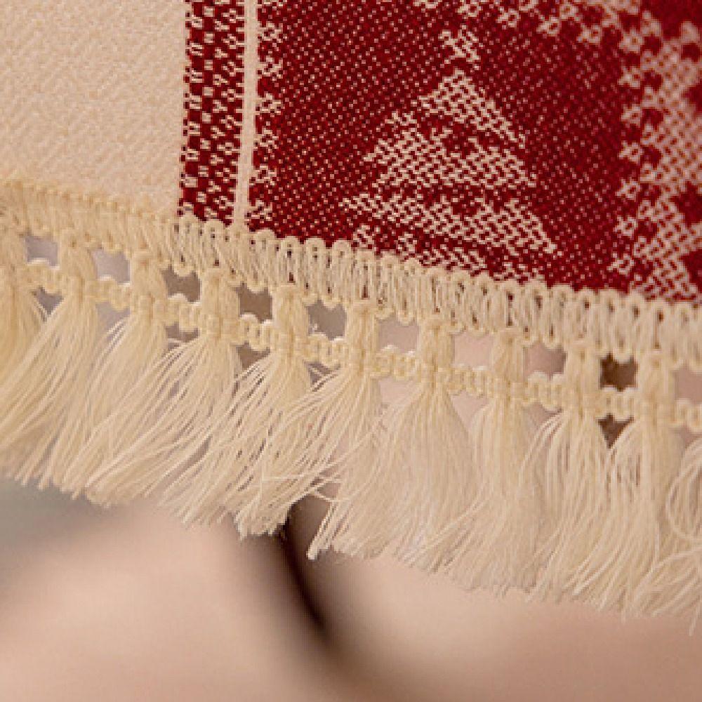 Rectangle Christmas Table Runner Red Elks Tablecloth Durable Table Cover  Coffee Table
