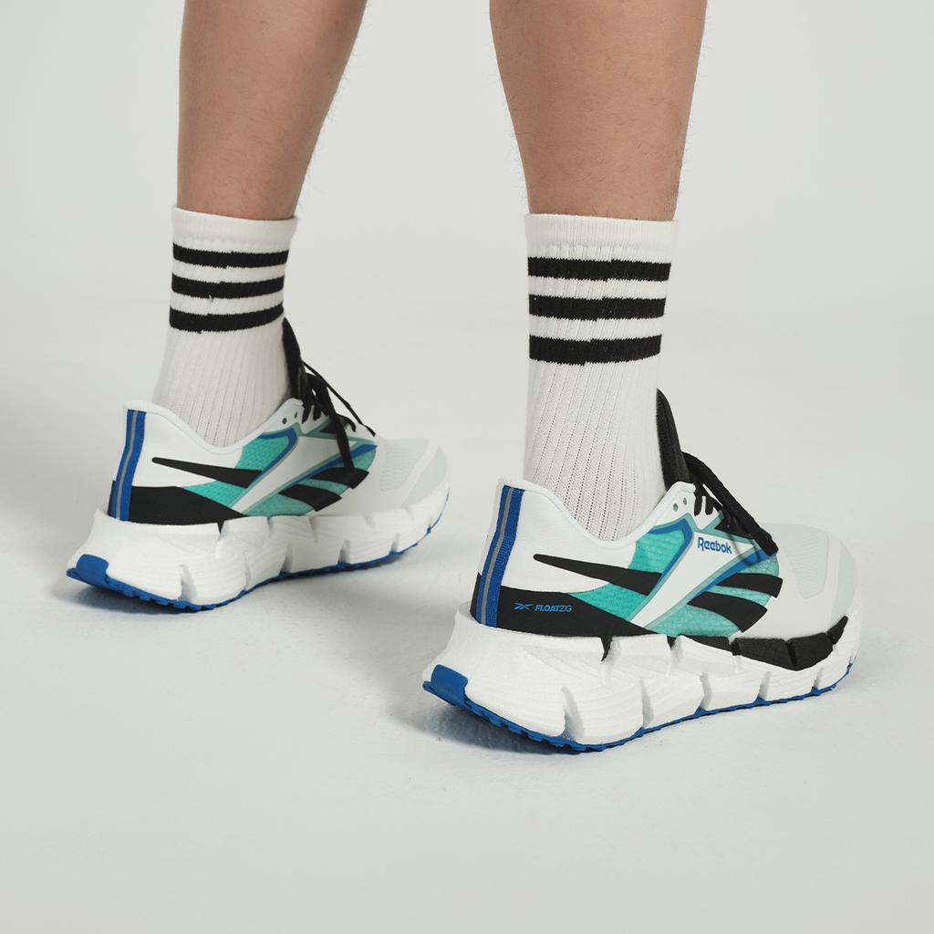 Reebok FloatZig 1 White Cyber Mint Men Sneakers Footwear-White Black 100206594