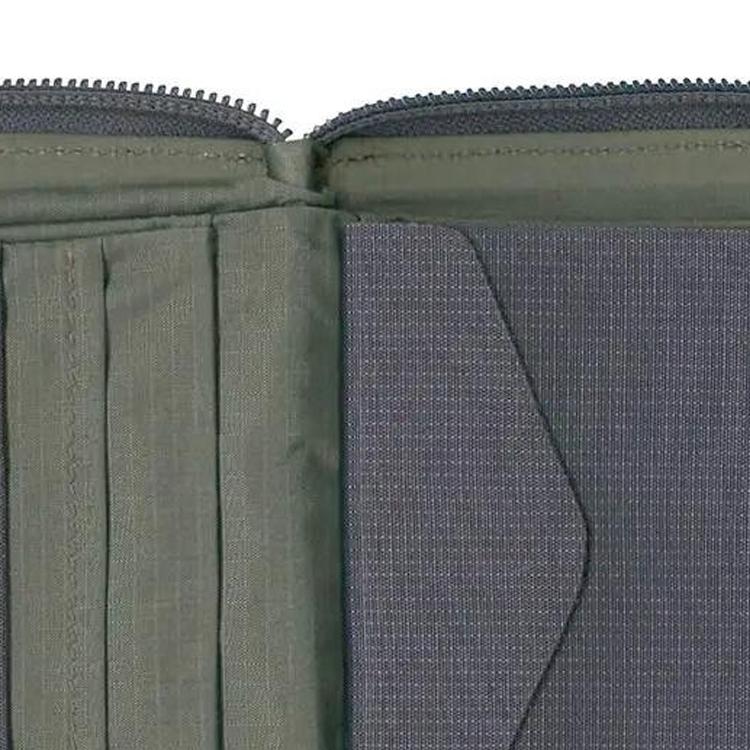 MONTBELL Nylon Zipper closure Wallet Regular Unisex Gray