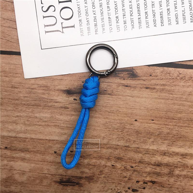 Paracord Geflochten Gewebt Schlüsselanhänger Anti-Verlust Telefon Ring Seil Riemen Lanyard Telefon Anhänger Kamera Seil Handy Schlüsselbund