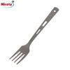 4-Piece Portable Titanium Cutlery Set with Chopsticks and Storage Box for Camping