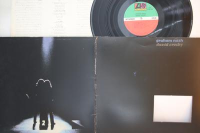 LP Record GRAHAM NASH  Graham Nash  David Crosby  Die C P8174A ATLANTIC 1972 Japan Rock Used