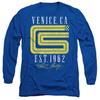 Carroll Shelby Unisex Adult CS Venice Logo Long-Sleeved T-Shirt