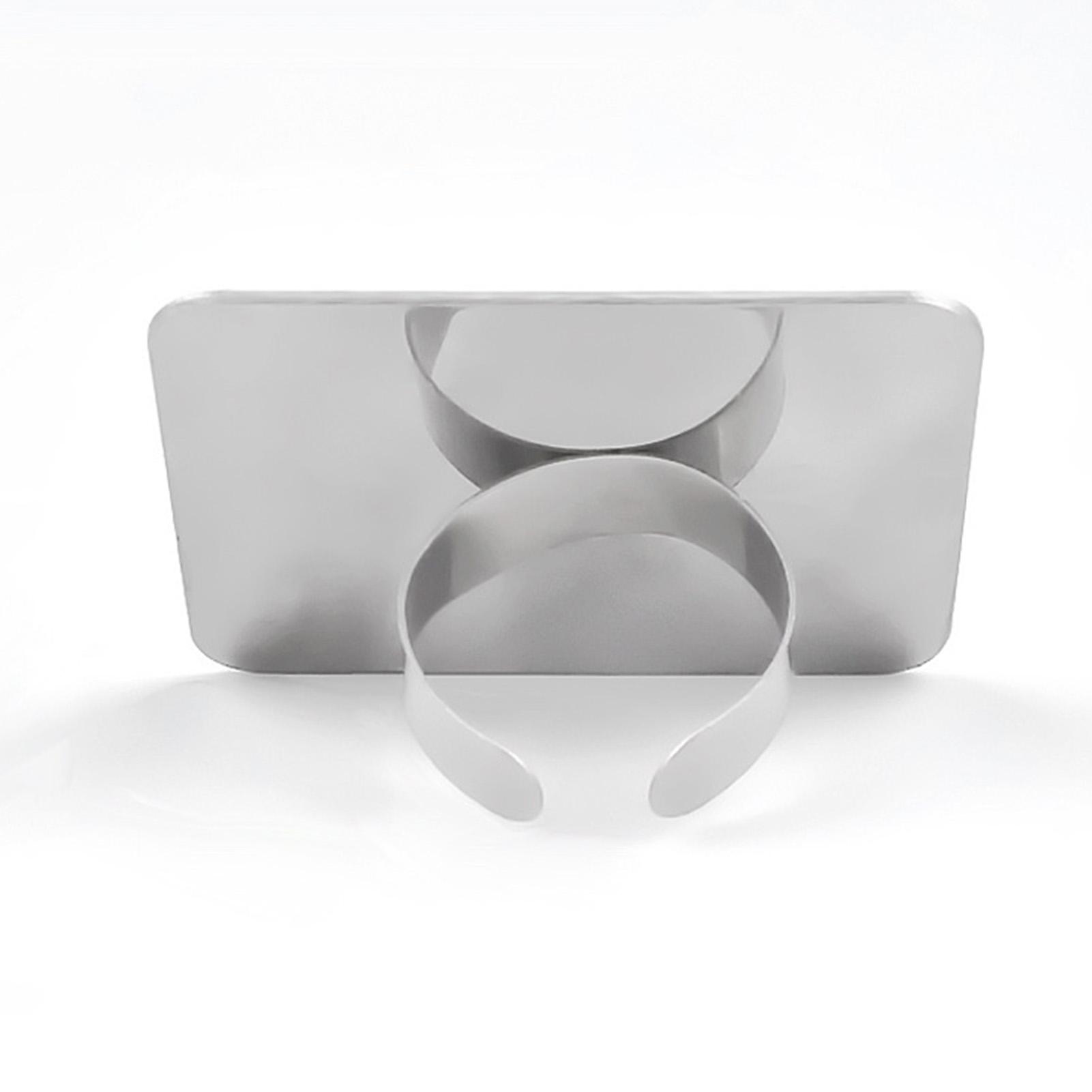 

Палитра для нейл-арта, кольцо из нержавеющей стали, палитры для смешивания цветов, кольца на пальцы для DIY типсов