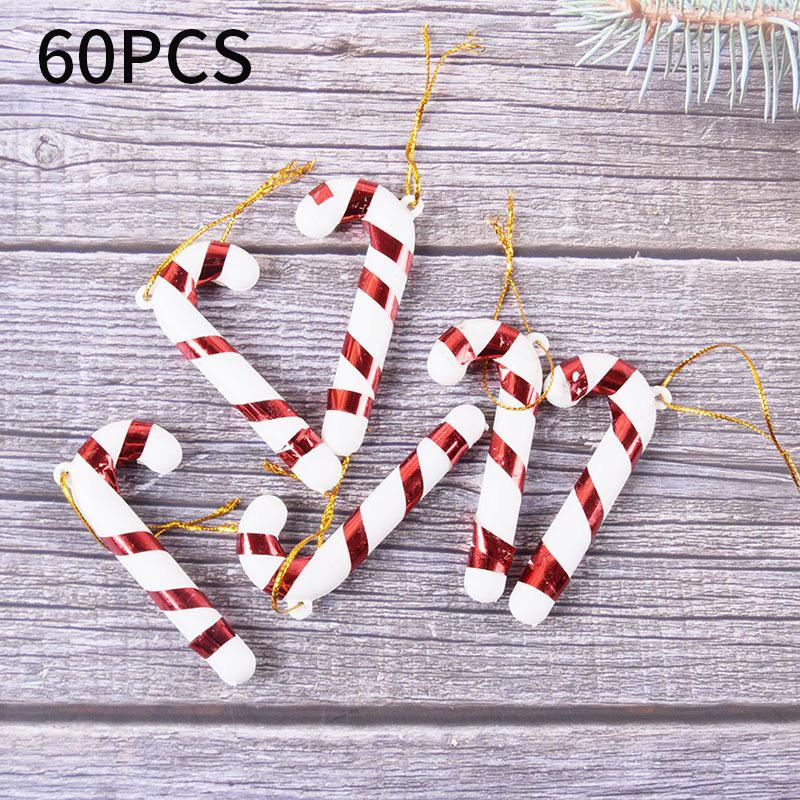 Christmas Decoration Hanging Candy Cane Home Room Decor Wedding Decor DIY Halloween New Year 2025 Navidad Gift Accessories