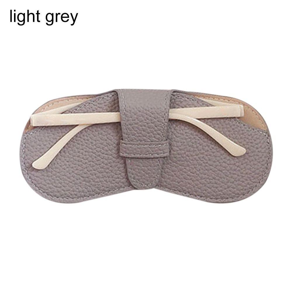 Glasses Bag PU Leather Anti Pressure Sunglasses Storage Bag Protective Cover Glasses Case Spectacle Case