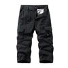 Pantalones Cortos Versátiles Casuales Funcionales de Trabajo para Hombre Rectos Holgados Multibolsillos