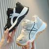 Printemps Automne Enfants Agam Baskets Garçons Chaussures Décontractées Filles Blanc Semelle Souple Bambin Chaussures Papa