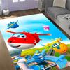 Train Adventure Journey Themed Anti-Slip Rugs - Polyester Home Decor, Suitable for Bedrooms, Living Rooms, Doorways, Studios, and Decorations