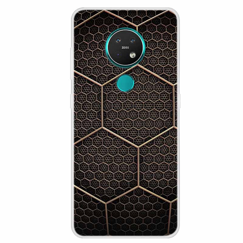 Per Custodia Nokia 7.2 Nokia 6.2 Lusso Silicone TPU Morbida Cover Posteriore Custodia Telefono Per Nokia 7.2 Funda TA-1193 TA-1178 Cartone Animato Coque