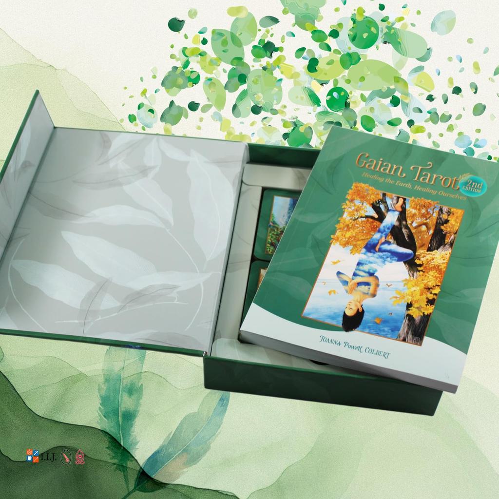I.I.J Gaian Tarot 2nd Edition Tarot Cards, Waite Edition, 78 Cards, Tarot Reading, Japanese Instruction Manual Included, Authentic Product