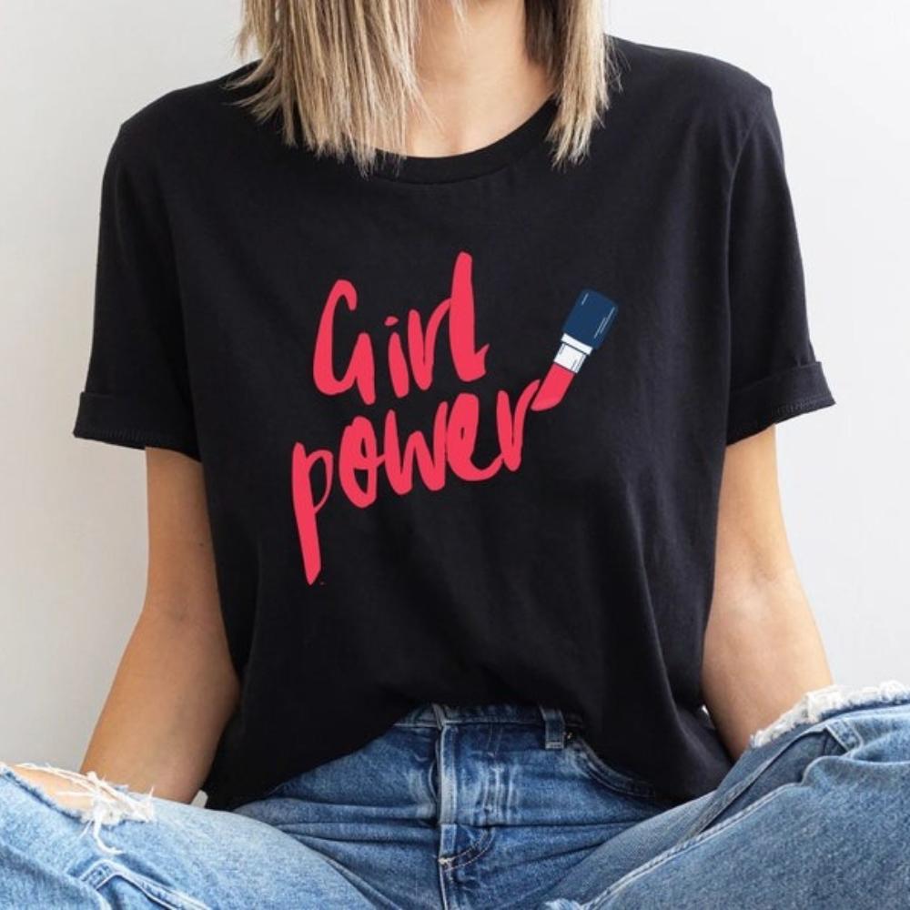 Girl Power March 8 Shirt International Unisexs Day Gift TShirt Strong Unisex Streetwear Feminist Clothing Daily Life Casual Tops