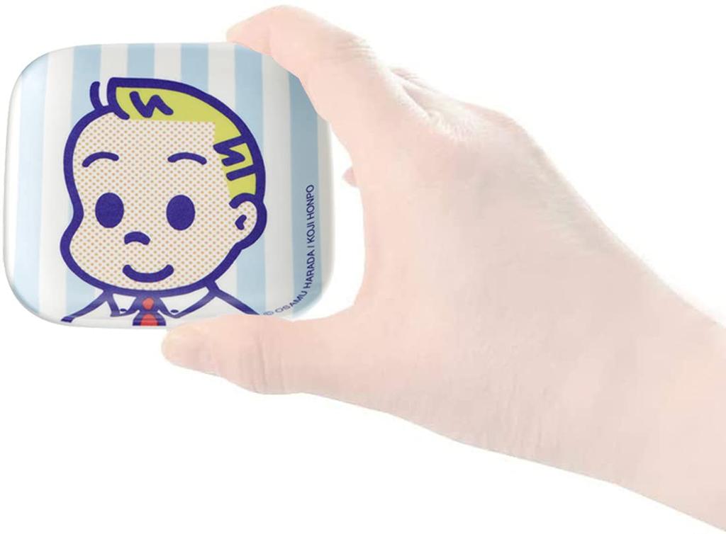 Skater Small Melamine Mini Osamu 8cm X 4 (skater) Plates, Goods, FACE, 8cm, Plates, MPSQ1-Q-A