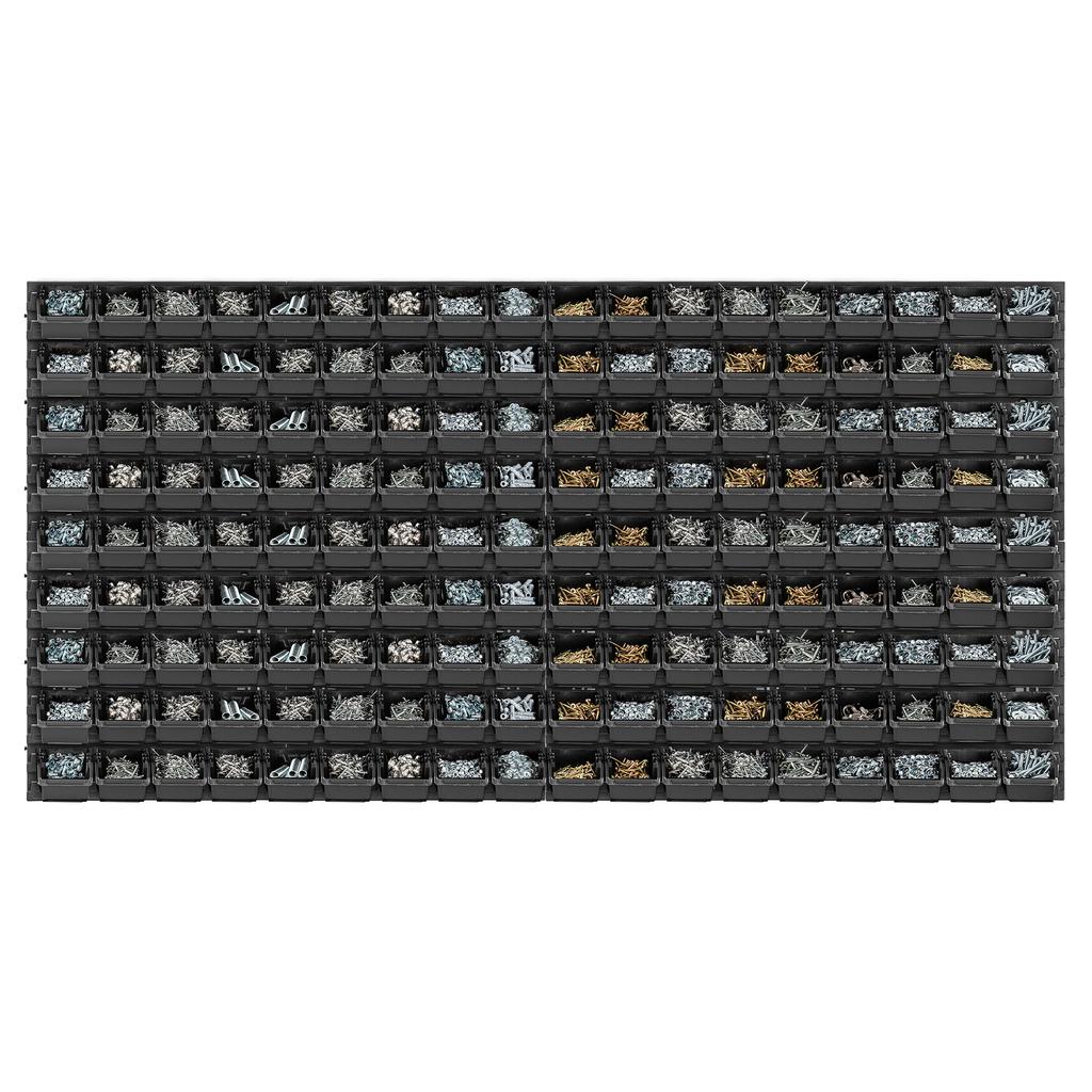 KADAX Tool Board Wall 156x78cm 162pcs Workshop Garage Trays