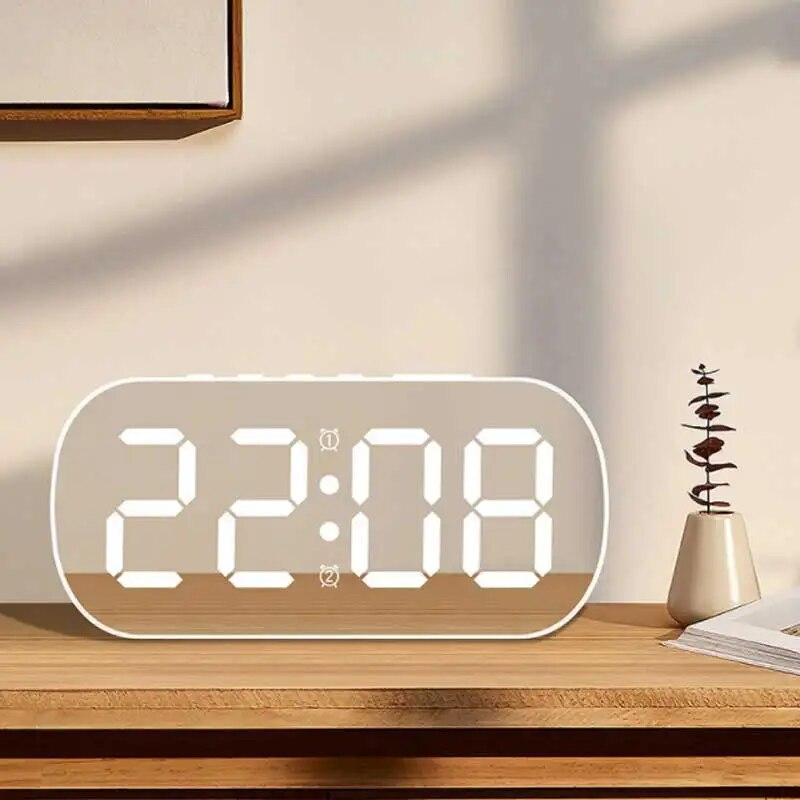 LED Digitální Elektronické Hodiny Jednoduché Stolní Budík Obývací Pokoj Ložnice Dekorace Budík