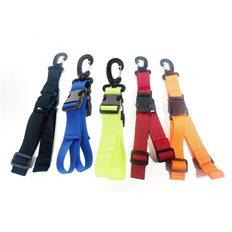 Diving Fin and Diving Masks Keeper Accessories for Diving Scubas Diving Fin Mask Holder with Quick Releases Buckle Clip
