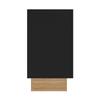Modern sideboard cabinet with 4 doors, large storage space and clear U-shape structure, for living room & dining area, 160×75×38 c