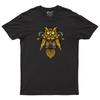 Gold Owl Mens T Shirt Funny Aesthetic Designs Vintage Novelty Adults Tee Top
