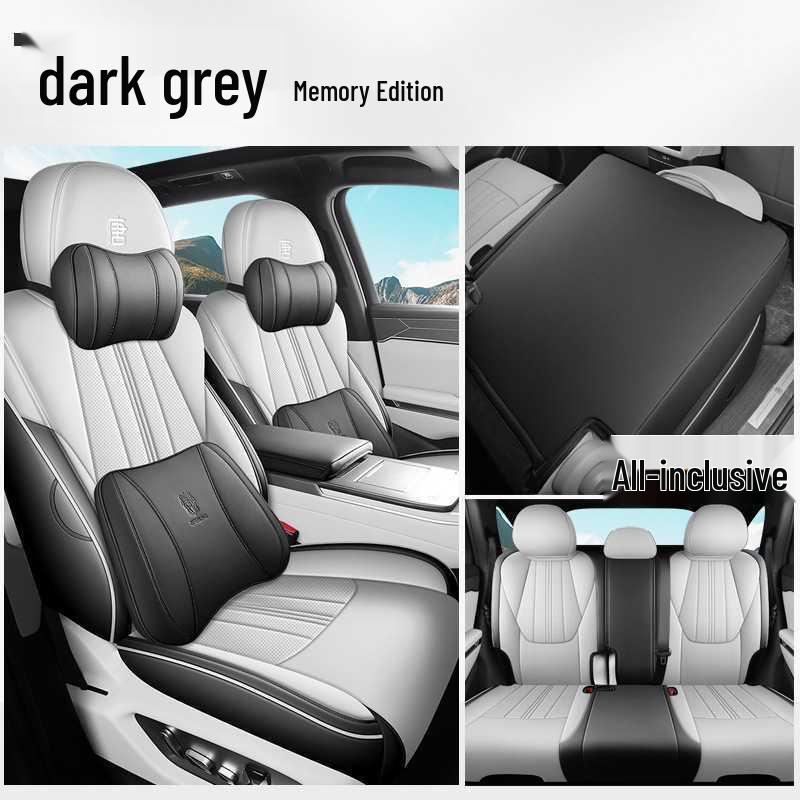 BYD Tang L Full Coverage DMI/EV Seat Covers - Breathable Perforated Cushions for All Seasons