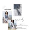 Elegant 2025 Spring/Summer Two-Piece Set: Solid Shirt + Denim Vest