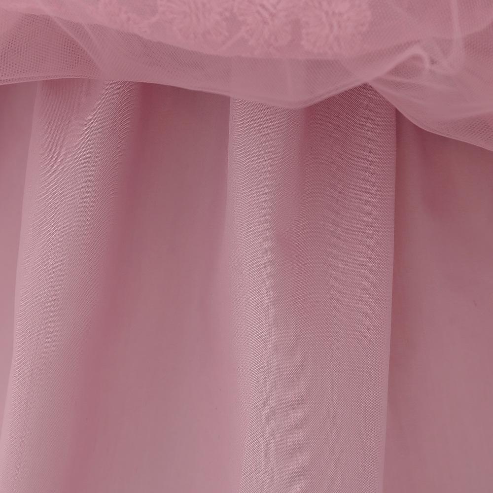 New Princess Girls Embroidery Flower Newborn Dress Children Kids Elegant Wedding Dresses Children Clothing For 0-2 Years