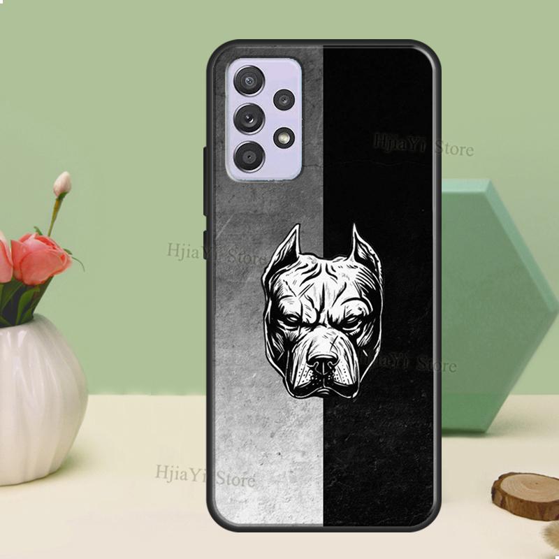 Pit Bull Lovely Dog Pitbull Case For Samsung A54 A34 A24 A14 A51 A71 A12 A22 A32 A52 A72 A73 A33 A53 A13 Back Cover