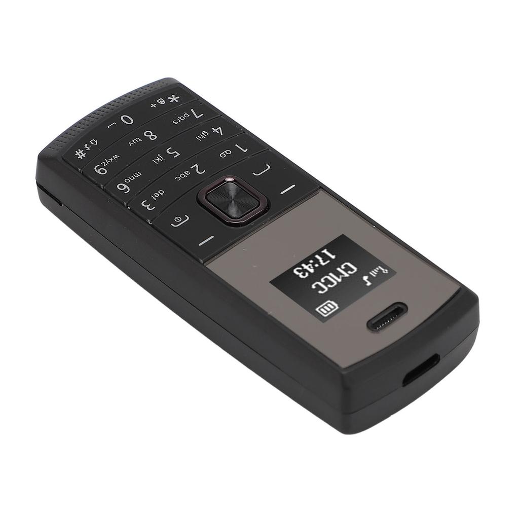 BM01 Smallest Mobile Phone 2 In 1 Miniature Cell Phone with Speakerphone BT Support Dual SIM Card GSM Cell Phone