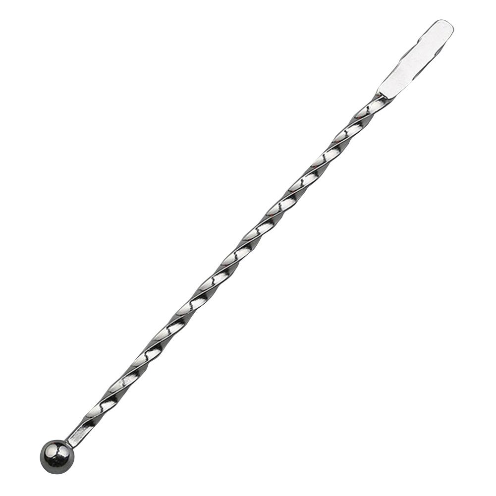 Mixing Cocktail Beverage Stir 19cm Bar Stir Sticks Spiral Pattern Stainless Steel Bartender Tools Juice Coffee Mixer Bar Tool
