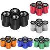 4PCS Car Tire Valve Cover Tire Stem Cover Dust Cover Accessories For Morris Garages MG ZS GS MG3 MG5 MG6 EHS EZS Hector HS TF GT