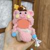 [Cloth Only] 10CM Doll Clothes Twinkle Twinkle Handmade pink Pig Head Cover Bag Set Exquisite Accessories