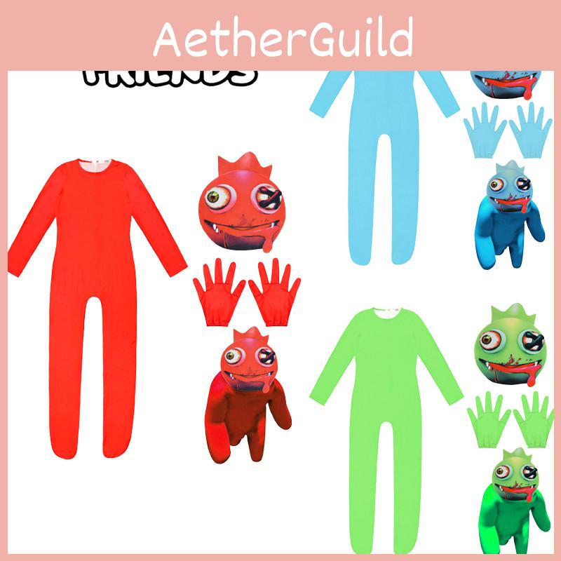Eye-catching Roblox Rainbow Friends Cosplay Costume For Kids Easter Party