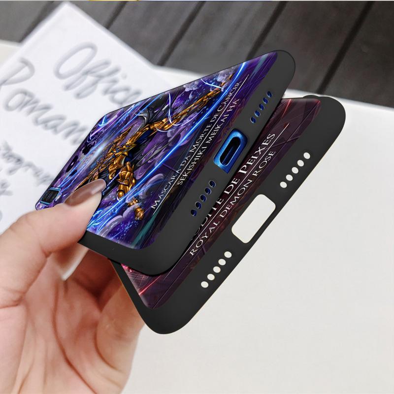 Saint Seiya Anime Case For Samsung Galaxy A54 A52 A14 5G A53 A12 A13 A71 A23 A34 A33 A21s Phone Cover