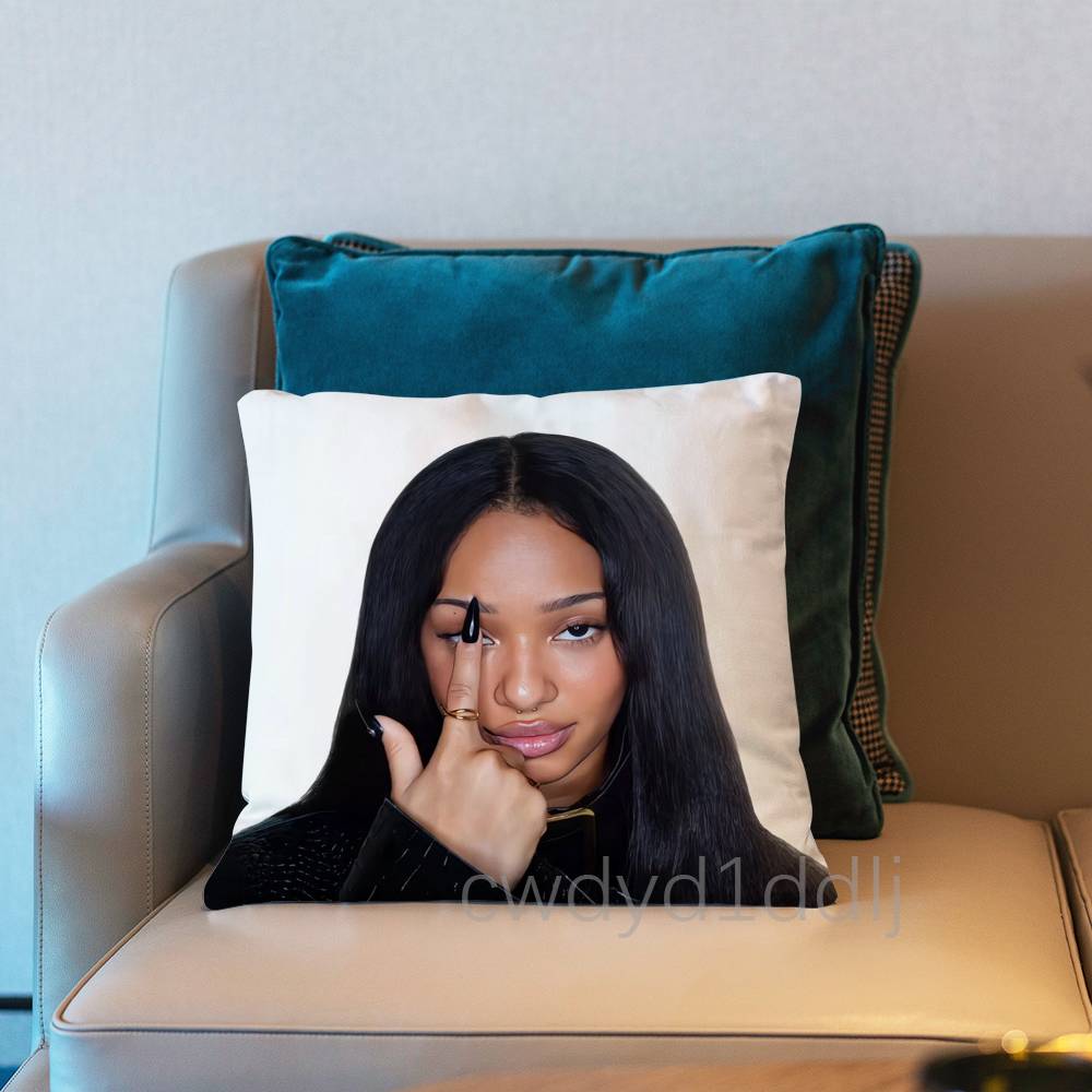 KKatseye Manon Kpop Cushion Cover Pillow Cover Decor Pillowcase Printed Cushion Case For Couch