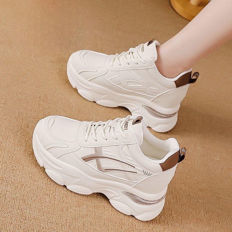 New Thick-soled Casual Dad-style Shoes with Excellent Grip and Versatile for All Occasions - Sporty Women's Shoes