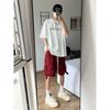 Arbeitskleidung Shorts Herren Sommer Locker Sitzen Trendige Marke Ins Hip-Hop Sport Fünf-Taschen-Hose Lässige Oberbekleidung Shorts Badeshorts