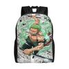 Ones Pieces Backpack Luffy Kawaii Backpacks Boy Girl Hiking Print High School Bags Colorful Rucksack