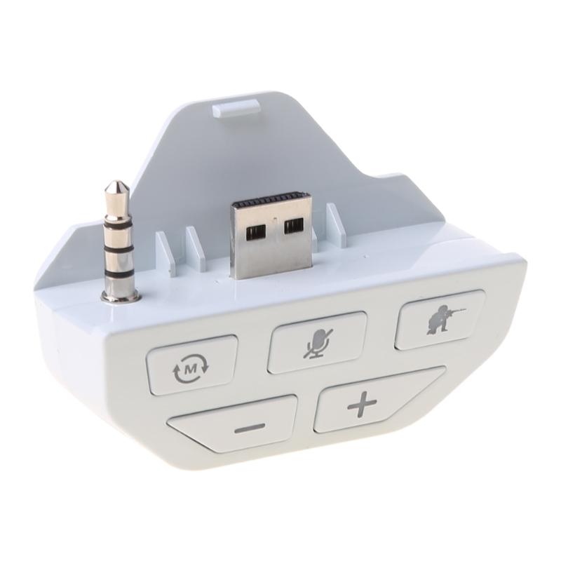 3,5-mm-Stereo-Headset-Adapter, Kopfhörer-Konverter, Sound-Enhancer für einen Controller