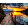 CHENISTORY Paint By Numbers Summer Scenery Pictures For Adults On Canvas Landscpae Coloring Drawing Oil Paintings By Number Set