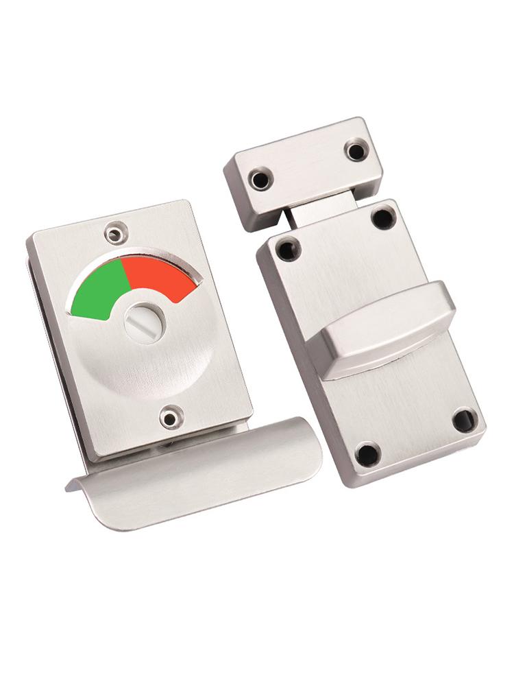 Partition Door Door Lock Bathroom Replacement Accessories For Public Places Hardware Spare Parts Stainless Steel
