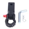 2in Universal Shackle Hitch Receiver Steel Vehicle Recovery Towing Accessories for Cars Trucks Jeeps