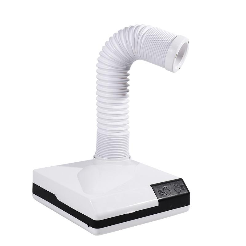 

Пылеуловитель для ногтей Маникюрный станок Пылесос Мощный вентилятор с фильтром Светодиодный всасывающий аппарат Салон красоты Дизайн ногтей UK белый