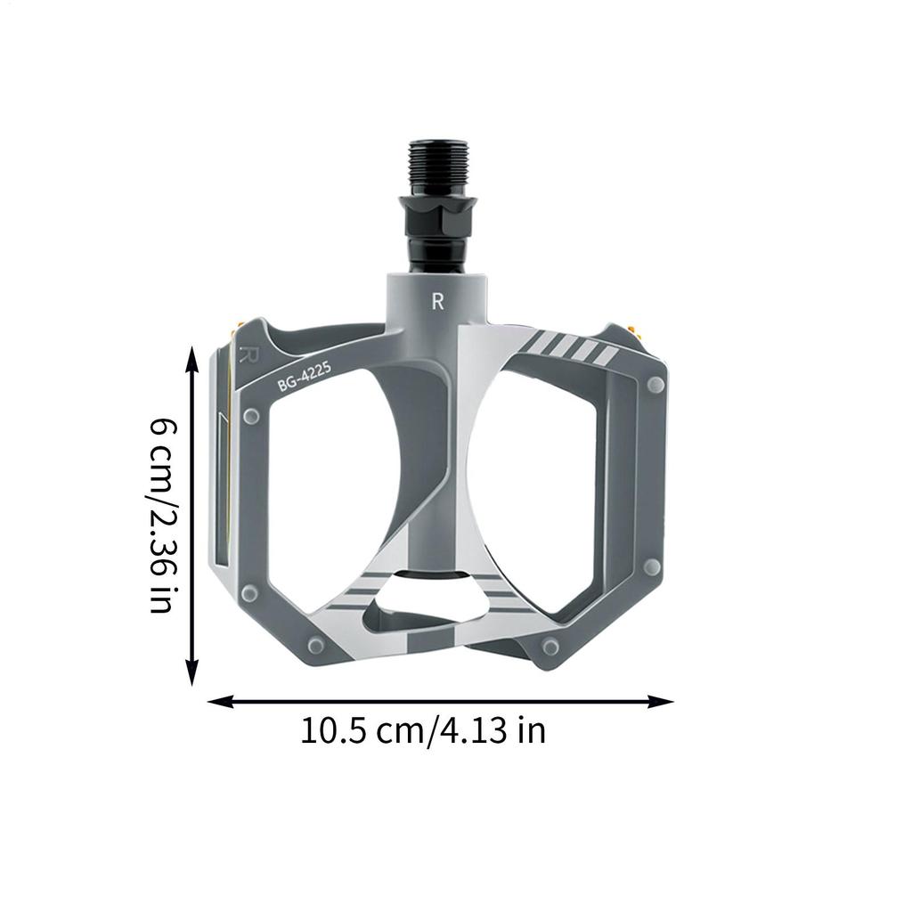 Rennrad Pedale Leicht Nicht-Rutschfest Teile Fahrrad Flachpedale Mit 2 Versiegelten Lagern Für Erwachsene Mountainbike Rennrad Outdoor Radfahren