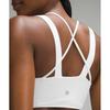 Lululemon Like A ClouD RibbeD Longline brA  Light Support  D DD Cup White
