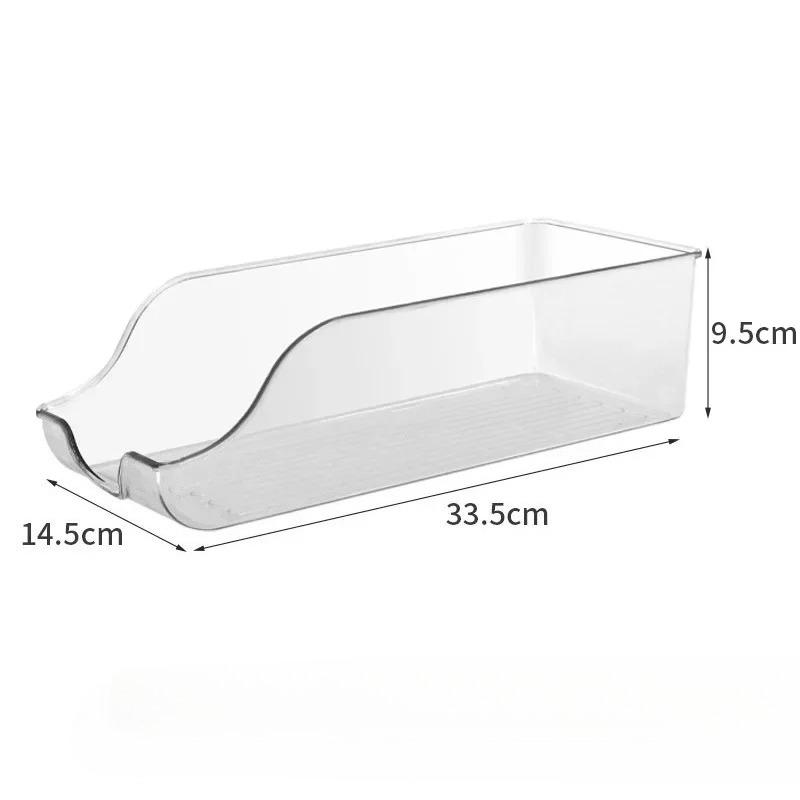

Kitchen Refrigerator Organizer Soda Can Dispenser Fridge Freezer Storage Dispenser Automatic Rolling Pantry Organizer светло-серый