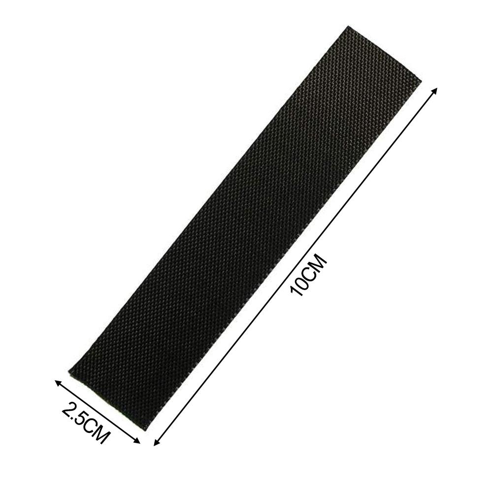 10*2,5cm Kamin-Endband 8 Stück Schwarz Isolierung