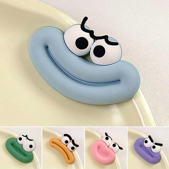 5Pcs Cartoon Sausage Mouth Refrigerator Magnet 3D Expression Fridge Magnet Home Office Kitchen Cabinet Locker Whiteboard Decoration