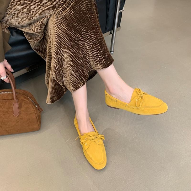 Fashion AIYUQI Women's Beanie Shoes British Style 2025 New New Retro Flat Shoes Female Large Size Slip-on Loafers For Women