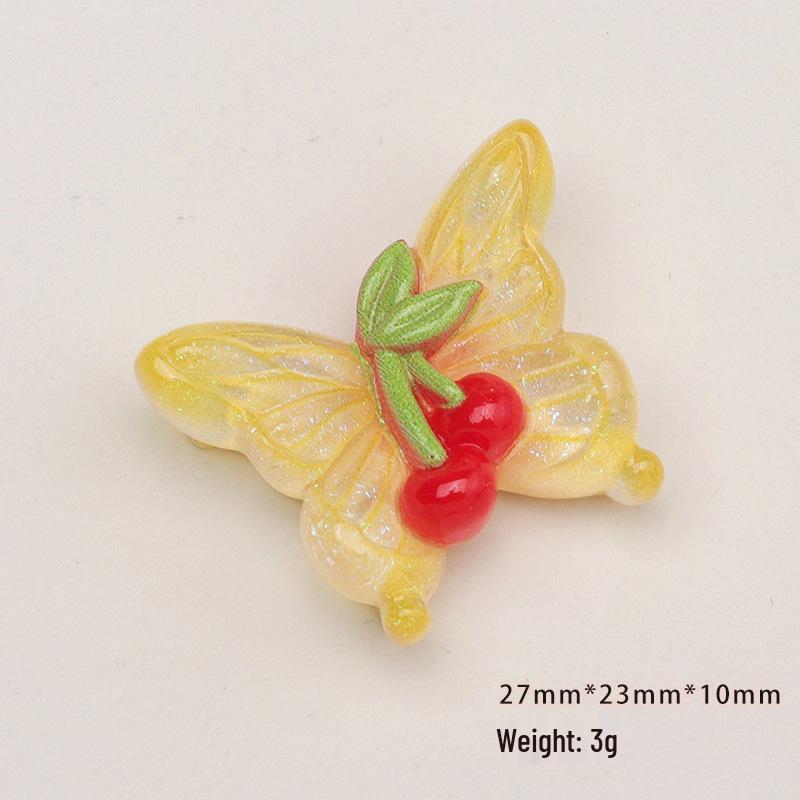 DIY Spring Butterfly Resin Accessories: Hair Clips, Phone Cases, Shoe Buckles, Keychains