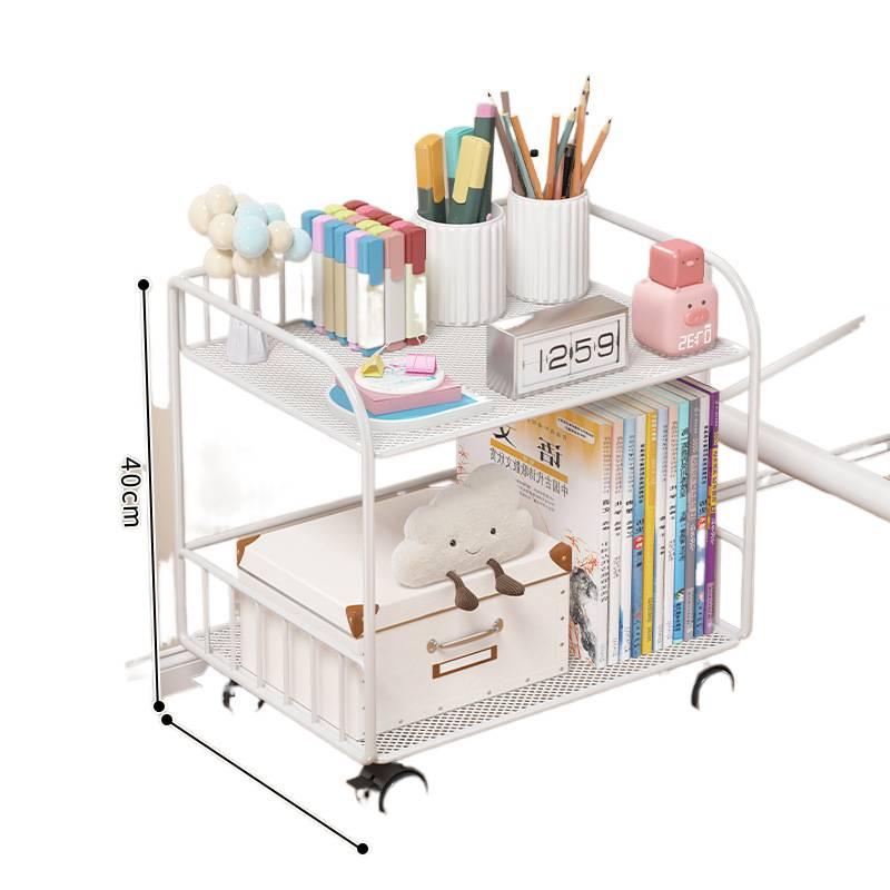 Multilayer Desktop Bookshelf and Organizer for Office, Dining, or Dorm Desk