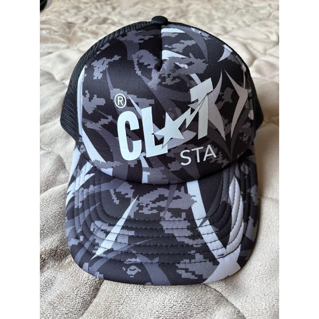 Used BAPE CLOT EGRA CAMO cap hat